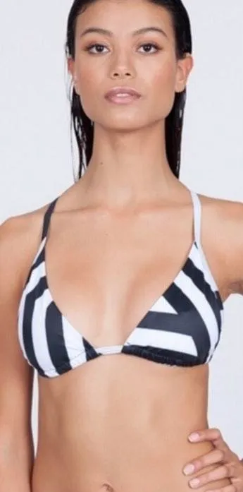 TAVIK VIVIENNE BEBE Striped Bikini Set X•SMALL  - Image 2