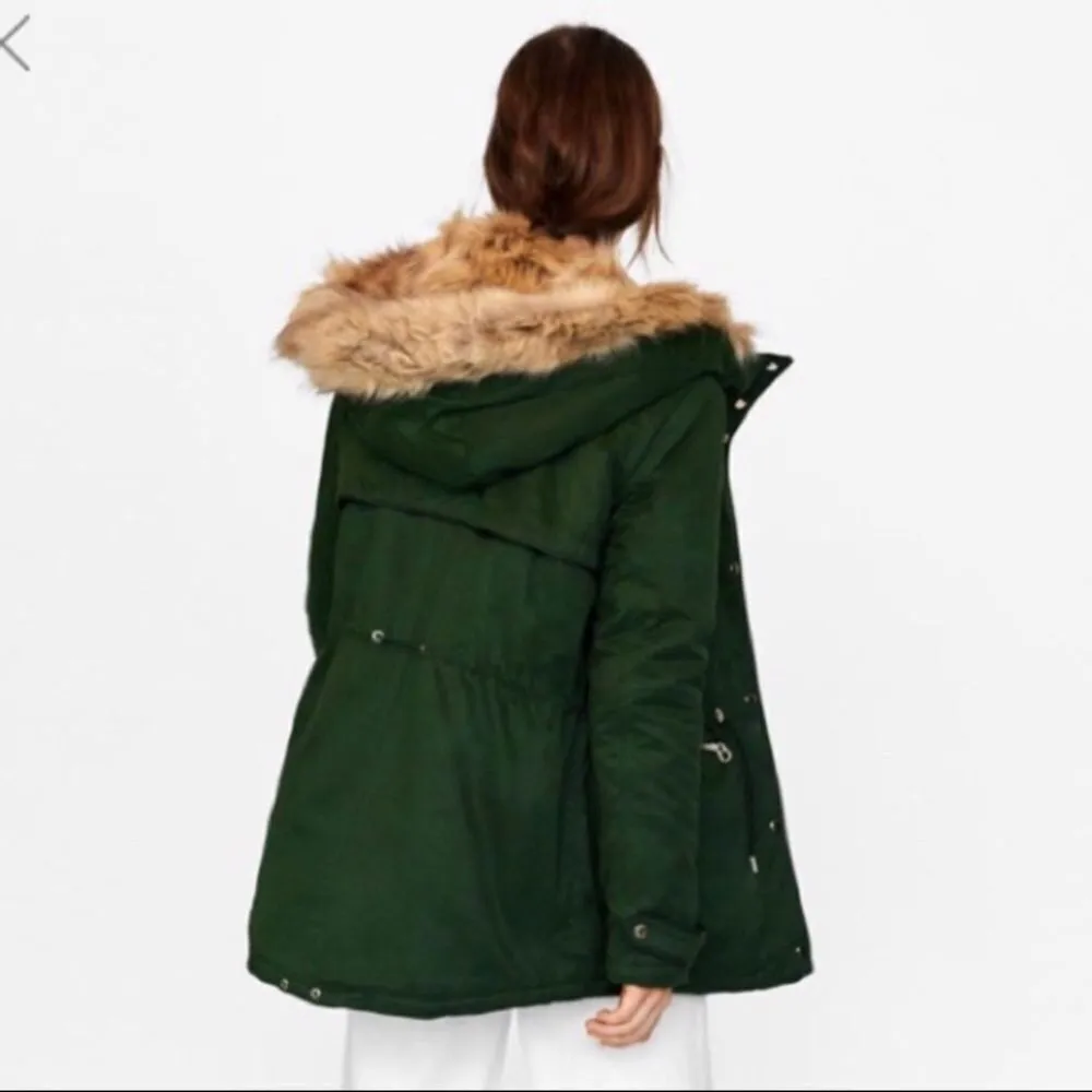 ✨3xHP✨Zara TRF HOODED PARKA ✨ - Image 4