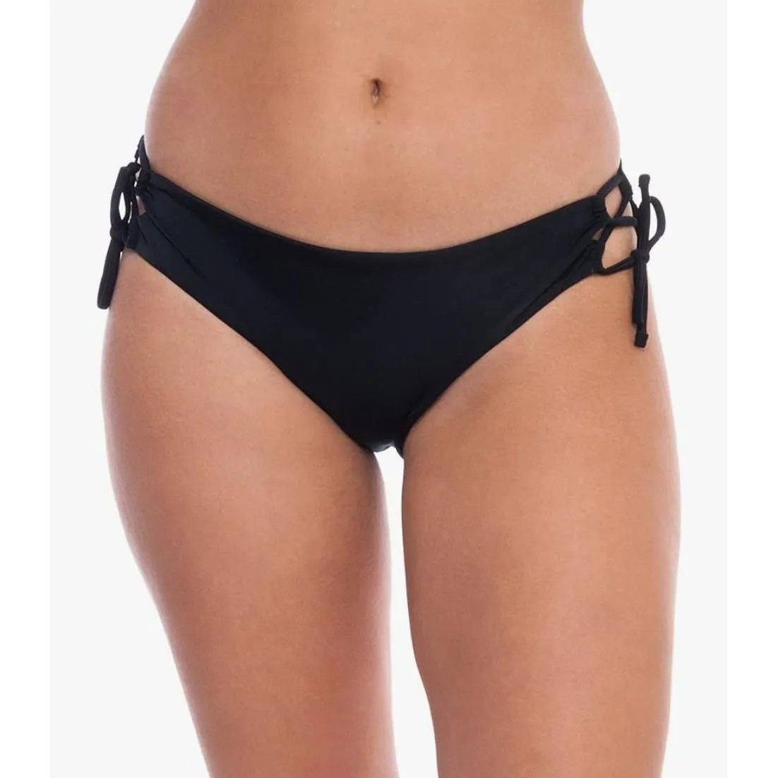 💚 ALYNED TOGETHER Women's Classic Lace Up Bikini The Shana Blue XS - Image 5