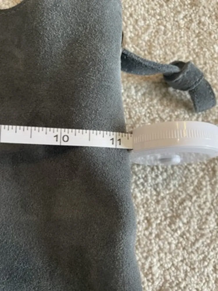 M.I.L.A.‎ Jackie Blue Suede Crossbody Bag - Image 7