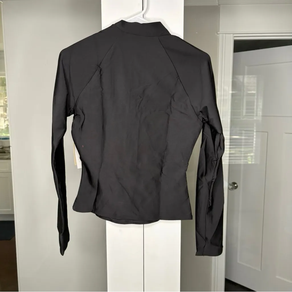 NWT J. Crew Rash Guard Classic Sculpt™ Black - Image 2