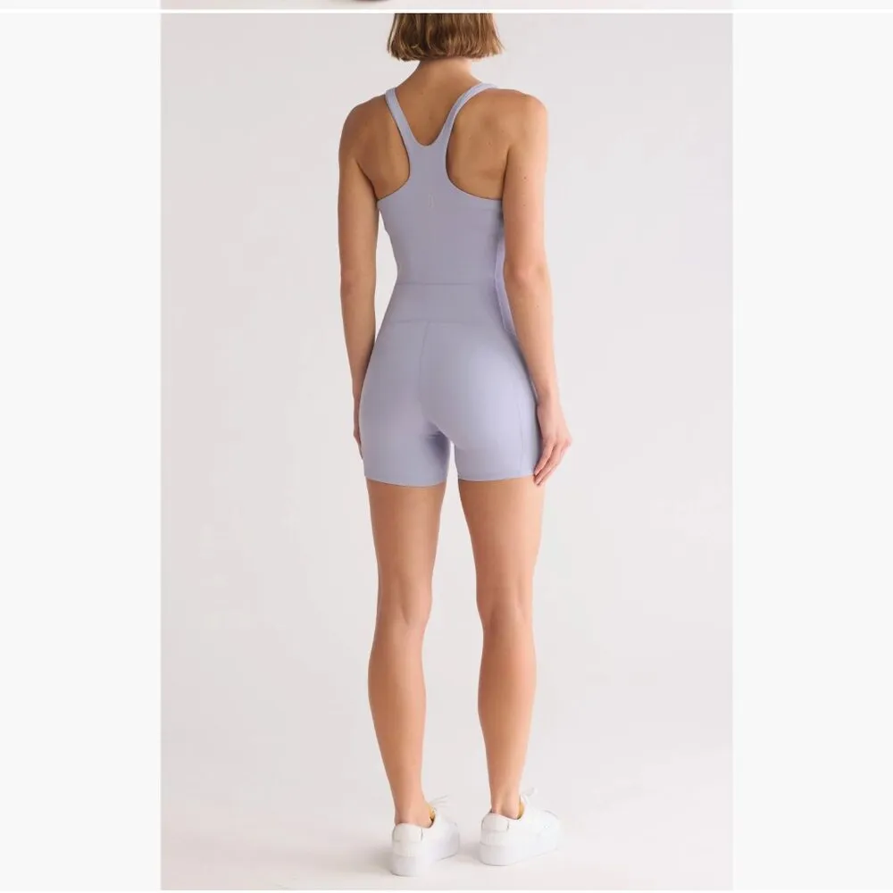 NWT Free People Never Better Runsie Romper Small, PLATINUM - Image 6