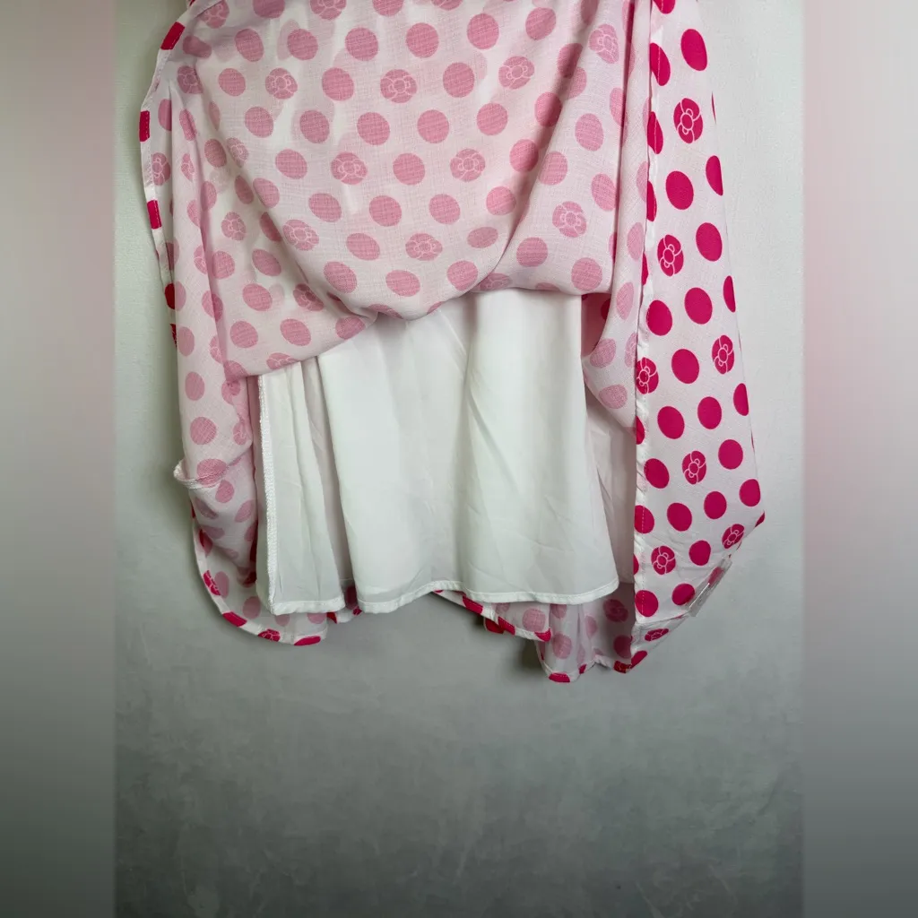 Hello Kitty for Shein Polka Dot Babydoll Dress Coquette Y2K Sanrio Core Sz M - Image 4