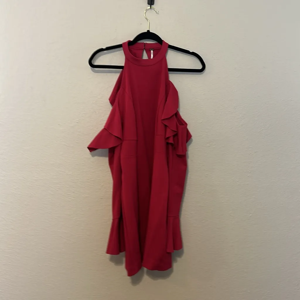 Free People Sweet Talk Off The Shoulder Cocktail Dress‎ Size Small - Image 3