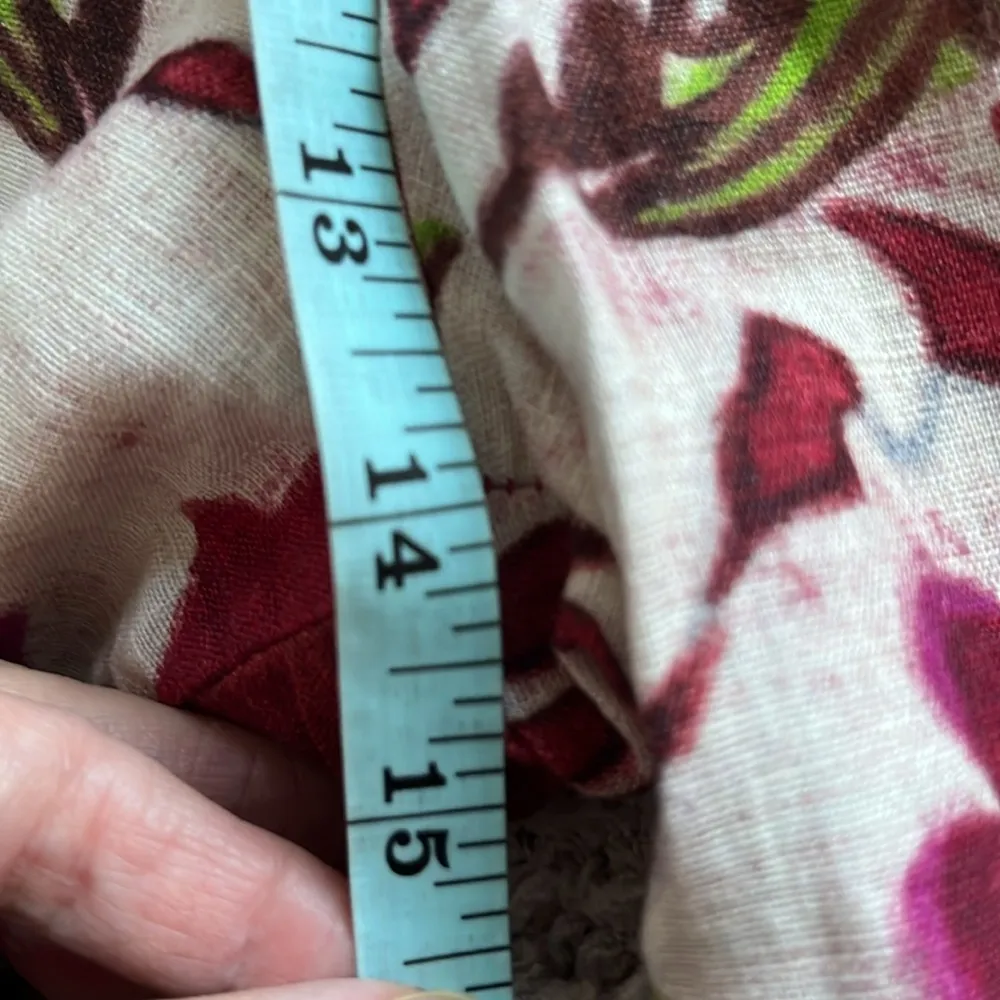 Zara High Rise Tropical Linen Cotton Blend blogger favorite Pants - Image 11