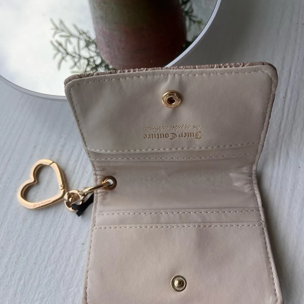 Juicy Couture Upgrade U Café Card Case & ID Holder Wallet with Key Fob – NWT - Image 3