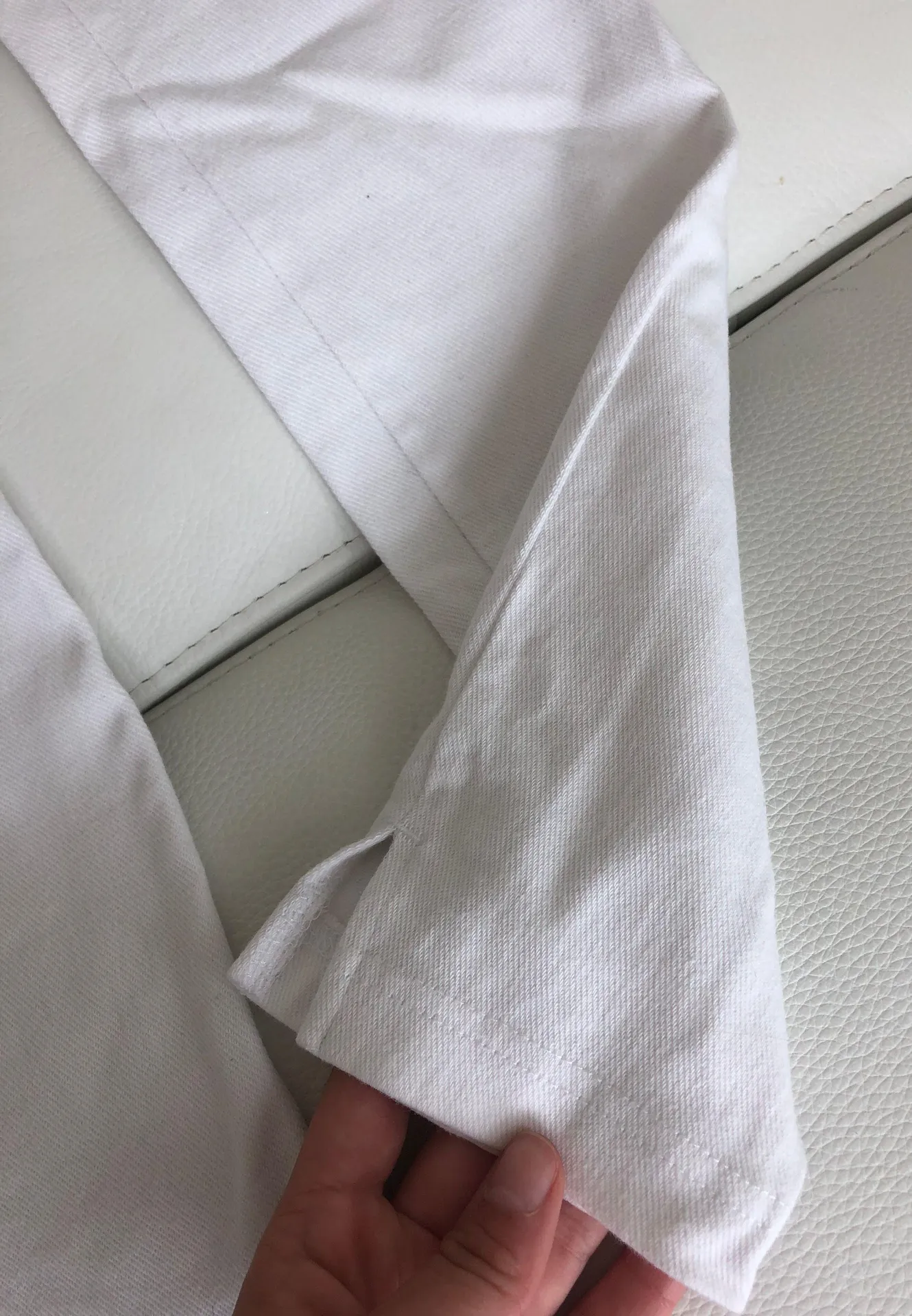 Faux Denim Pants - Image 5