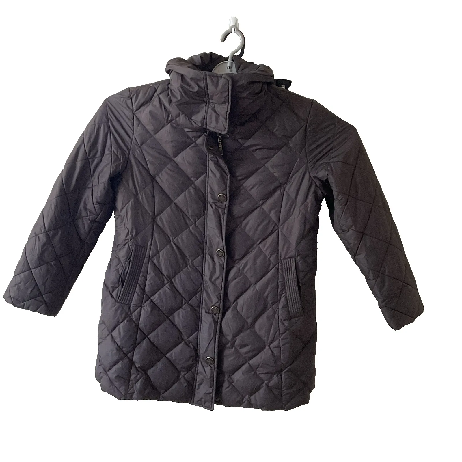 St John's Bay Brown Puffer Down/Feather Filled Knee Length Coat‎ - Image 3