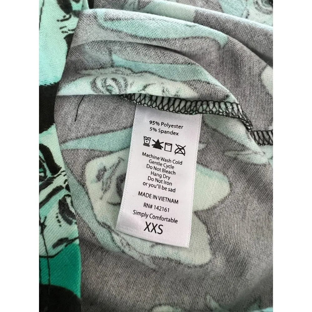 LuLaRoe Randy Women's Frankenstein 1/4 Sleeve Top - Image 4