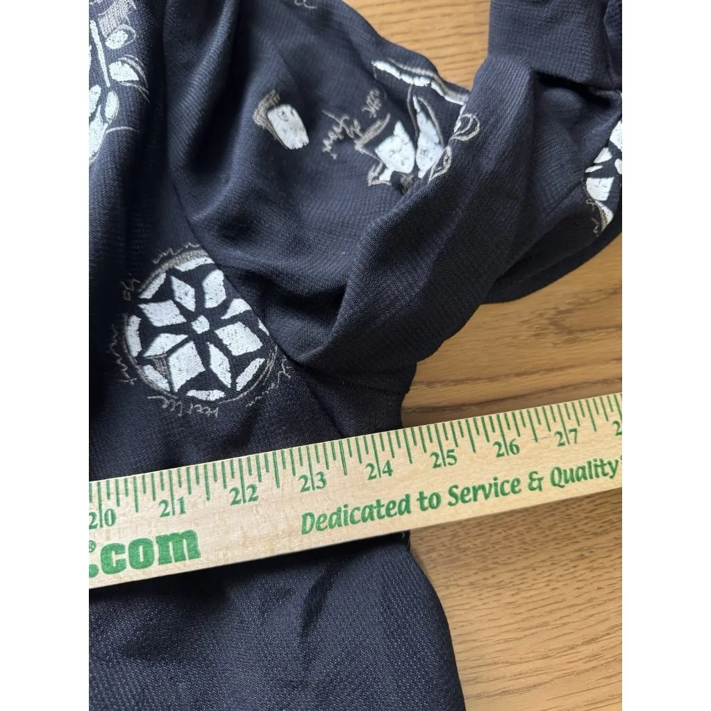 R&M Richards Women Blouse Pants Set With Necklace Set Size 24W Vintage USA Made - Image 7