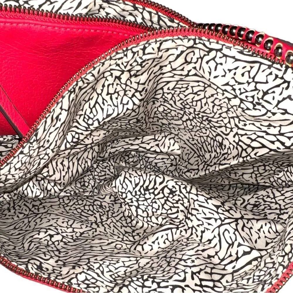 Inc red bag with silver studded design! - Image 6