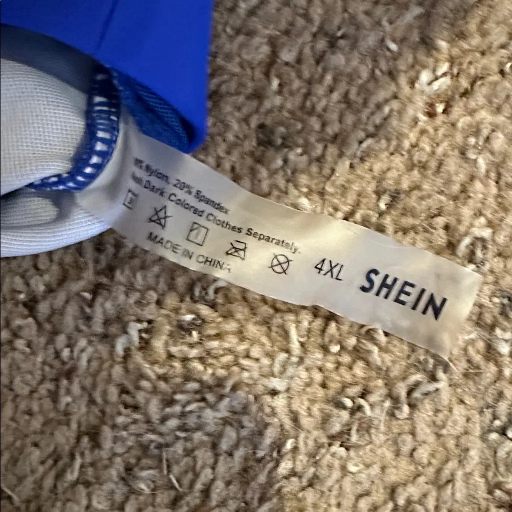 SheIn  Bright Blue Bikini Set - Image 3