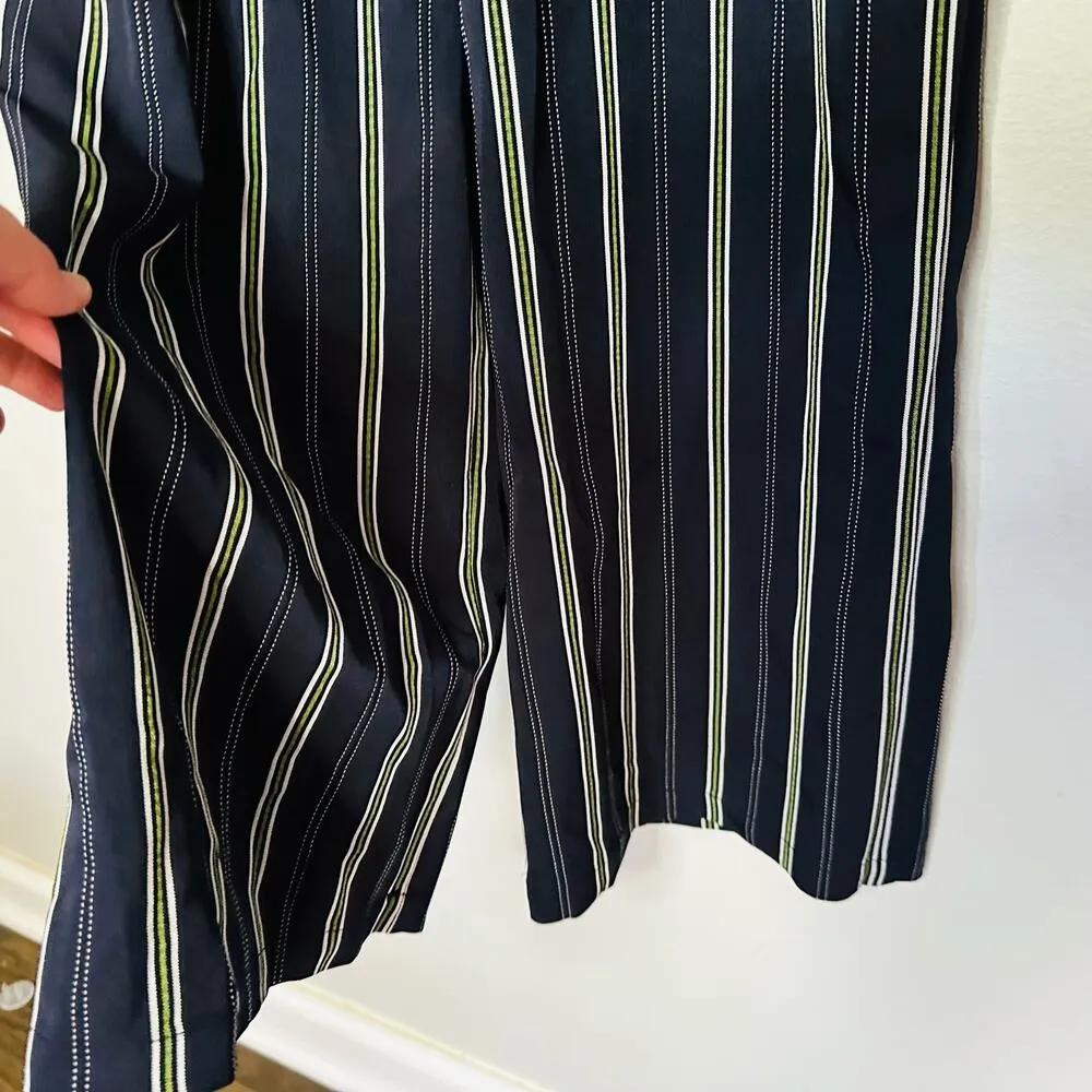 Cupcakes and Cashmere Dark Black White Avery Spaghetti Strap Jumpsuit Size 2 - Image 5