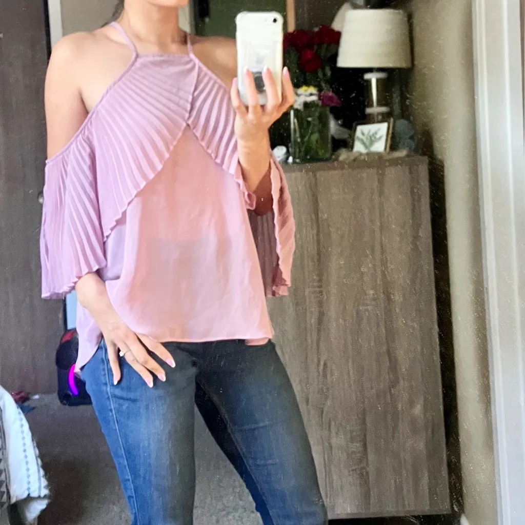 Studio F off the shoulder blouse - Image 3