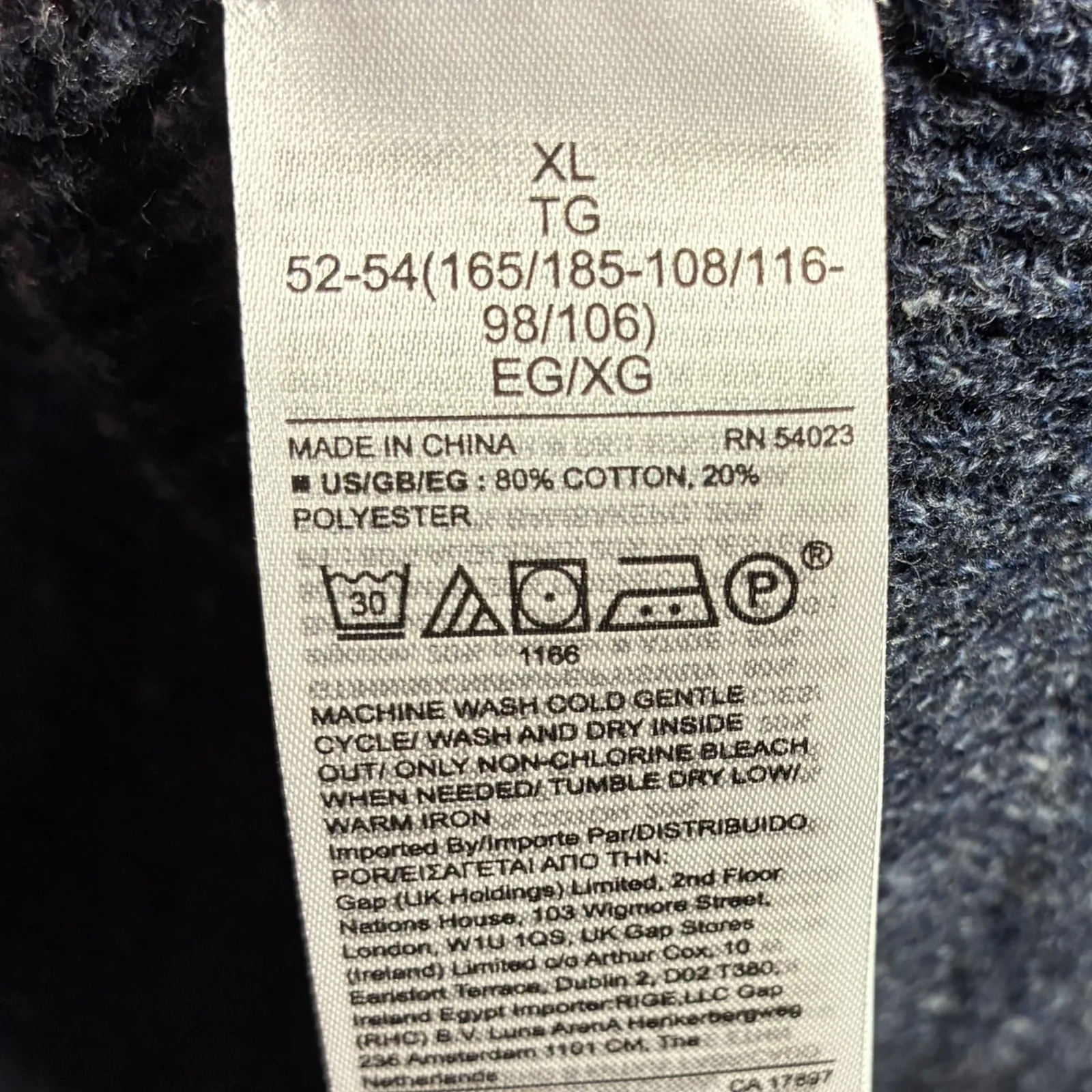 American Eagle Blue Ribbed V Neck Button Up Cardigan Sweater M Medium - Image 6