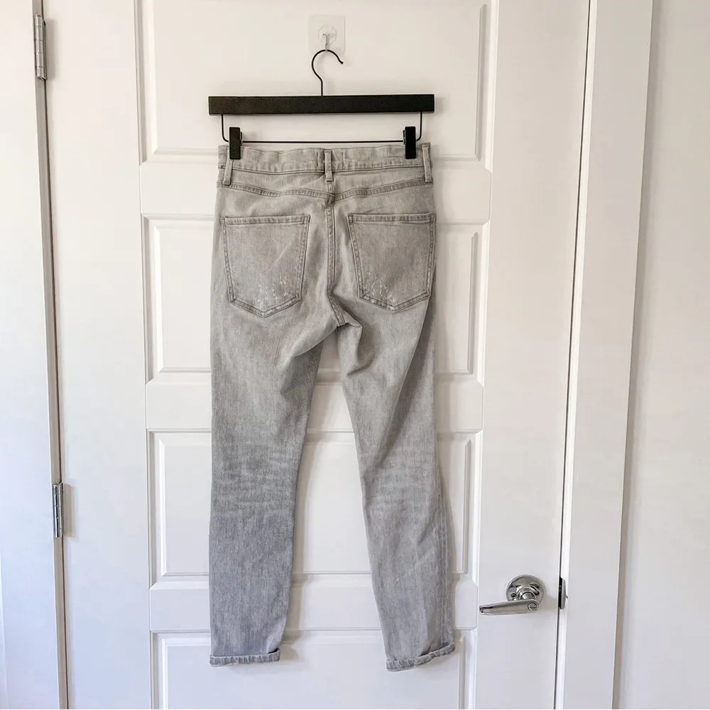 AGOLDE Sophie High Rise Crop Skinny Jeans Portland Destructed - Image 60