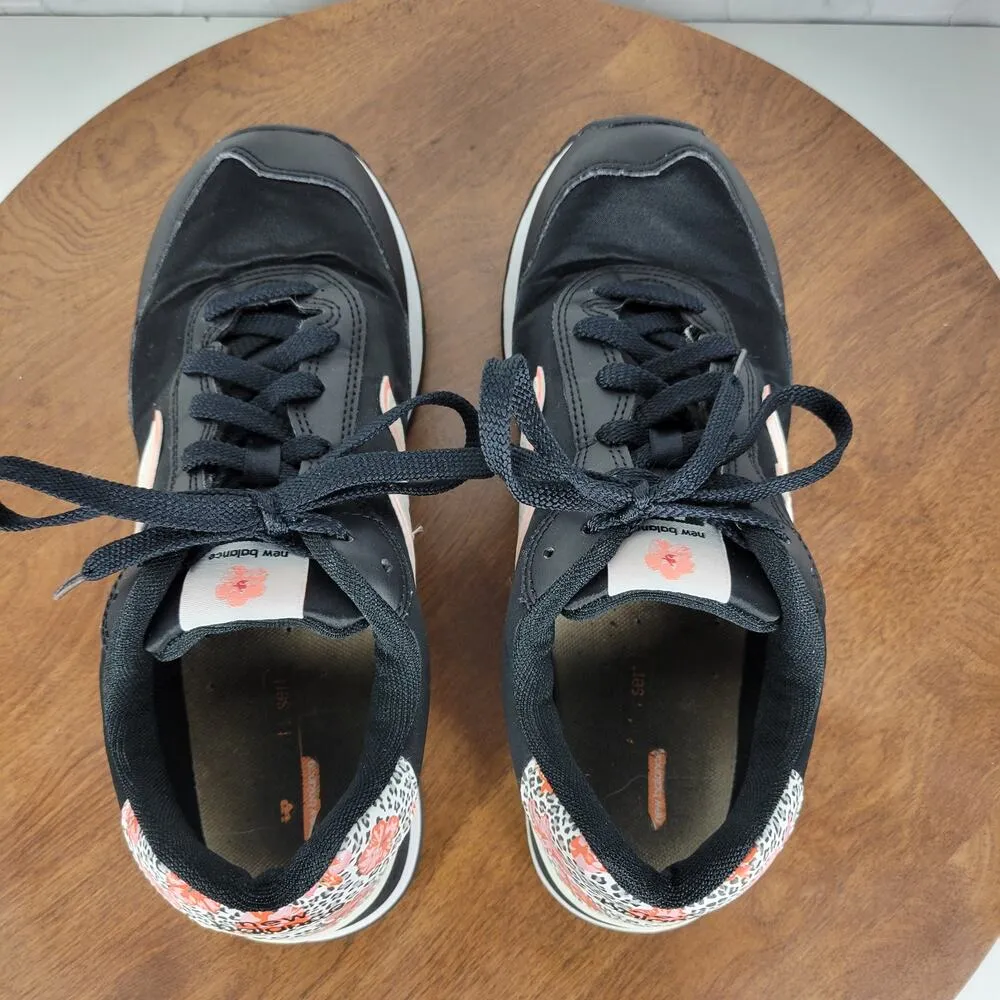 New Balance 515V3 Womens Sneakers 8.5 Black Pink Leopard WL515CR3 Lace Up Shoe - Image 2