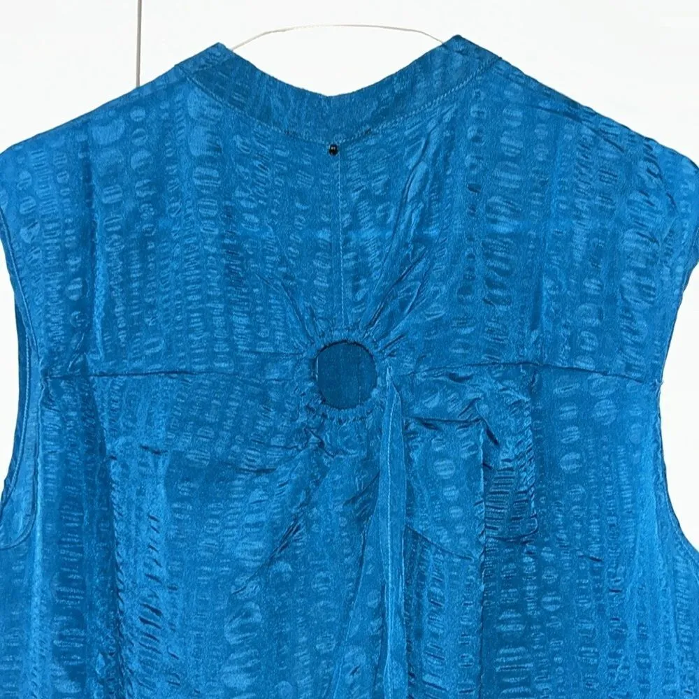 Adrienne Landau Royal Blue Top(Size Medium) - Image 6