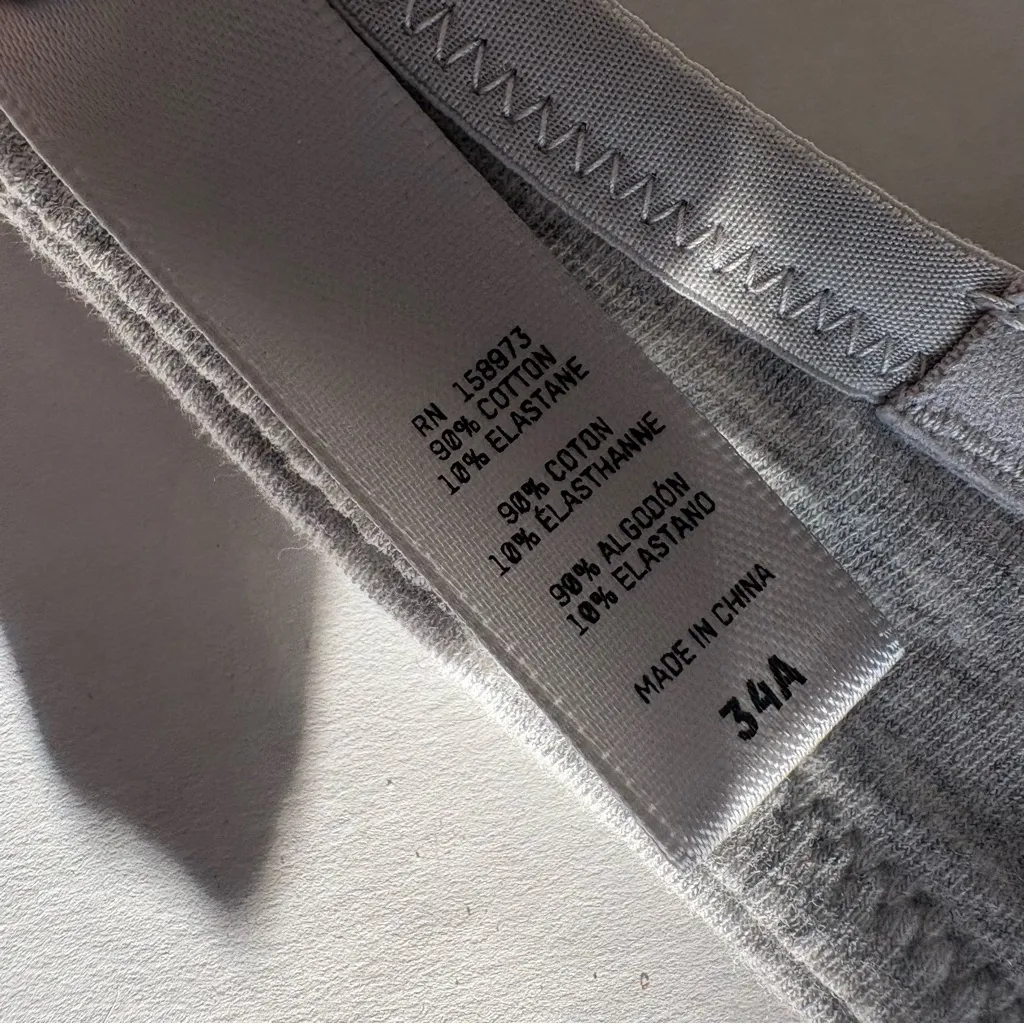 Net skims cotton logo demo bra Gray Underwire Bra 34a - Image 8