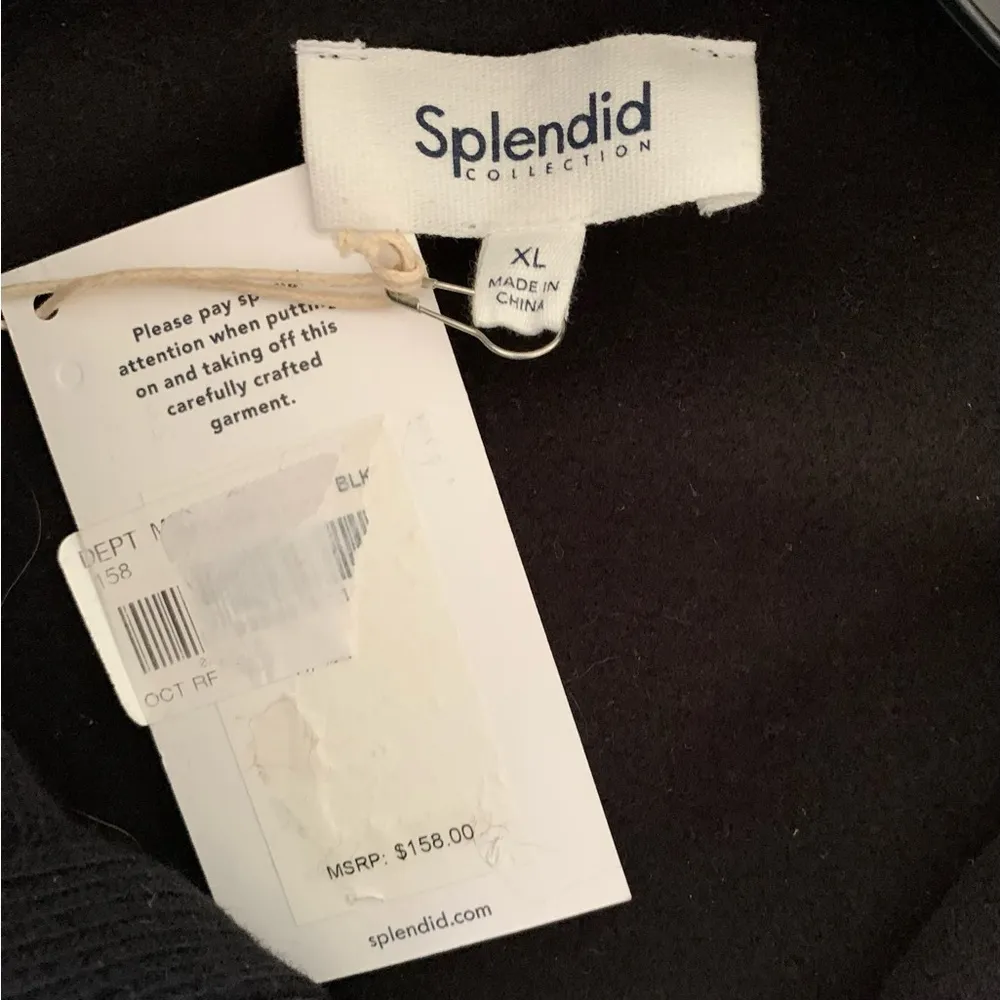 Splendid NEW  Black Boulder Pullover - Image 5