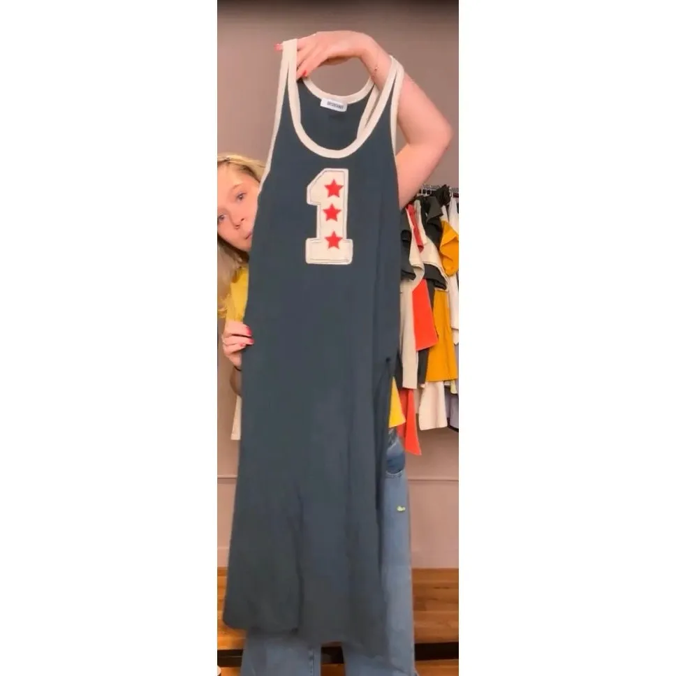 DAYDREAMER One Starry Maxi Muscle Tank Size M New w/o Tag MSRP $108 - Image 7