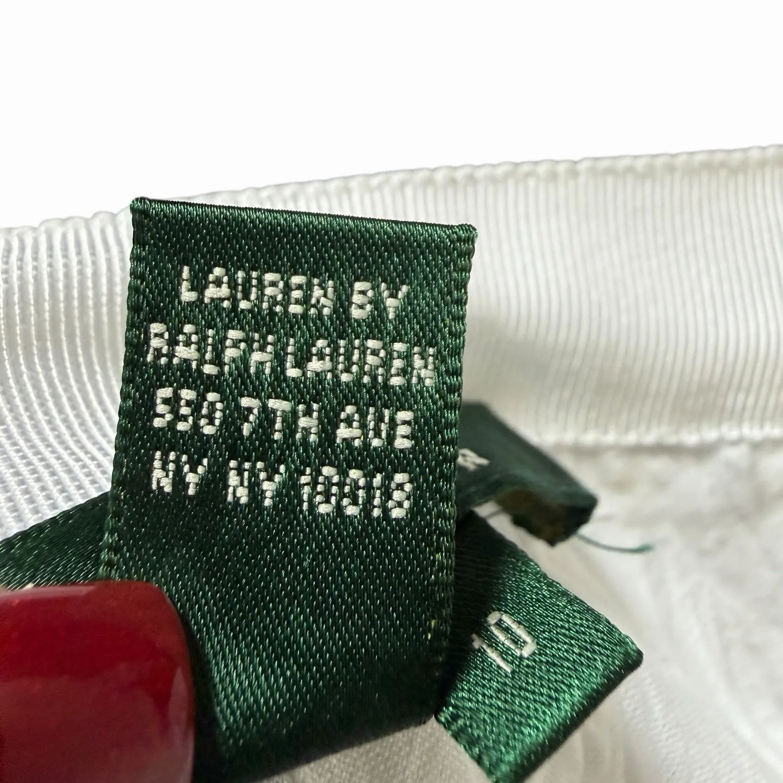 Lauren Ralph Lauren Tiered Cotton Maxi Skirt 10 White Boho Cottagecore Romantic - Image 11