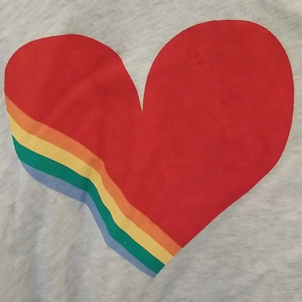 💕PJ SALVAGE💕 Over the Rainbow Heart Tank Top - Image 6