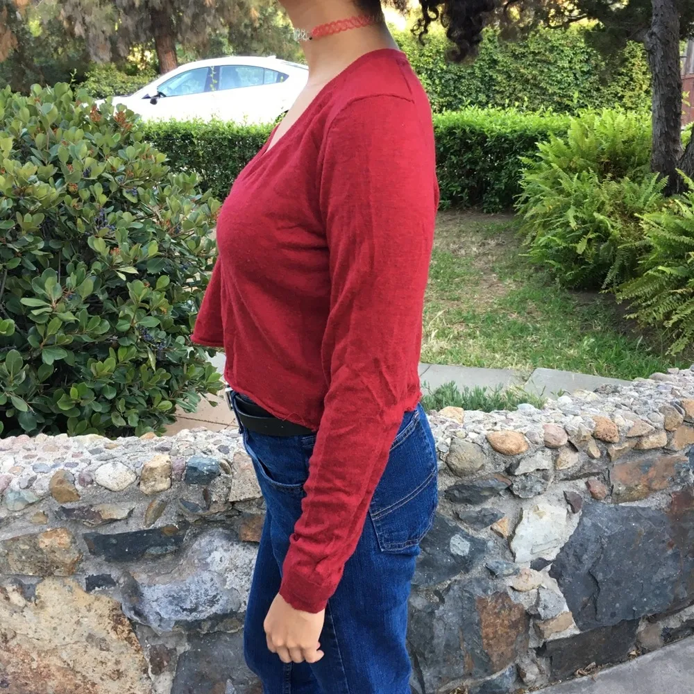 V neck crop top - Image 9