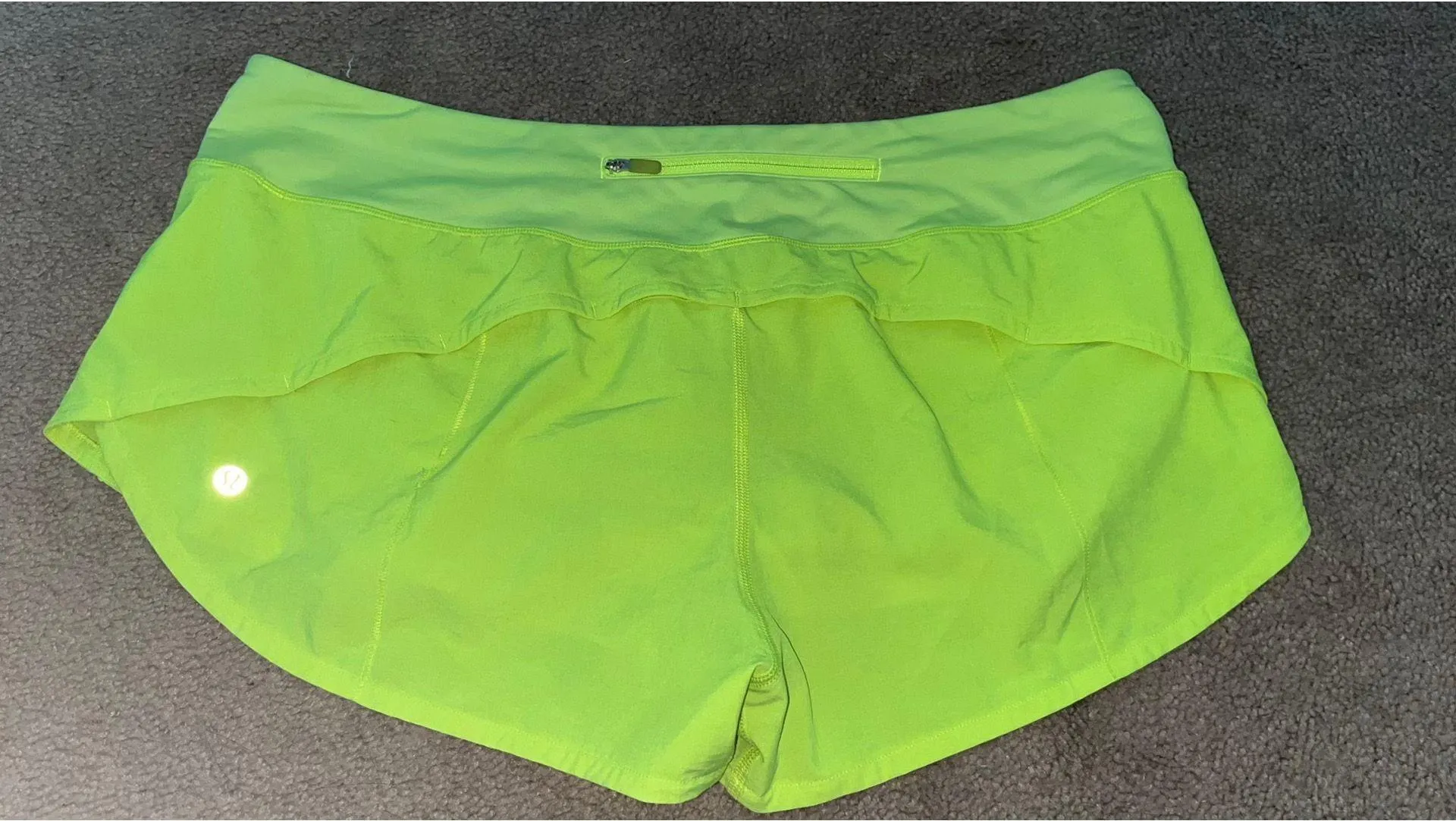 Neon Yellow Shorts - Image 2