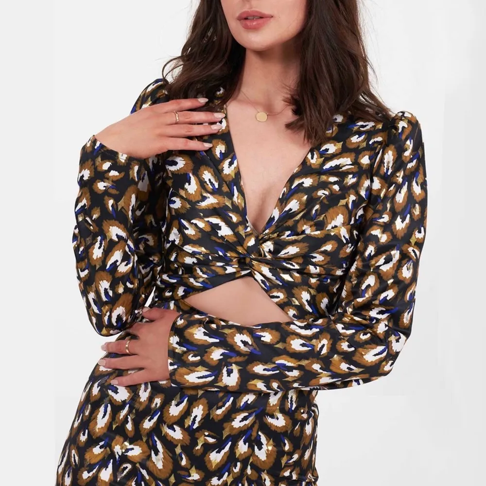 NWT LITTLE MISTRESS Print Powell Cutout Dress Size UK 10 US 6 - Image 3