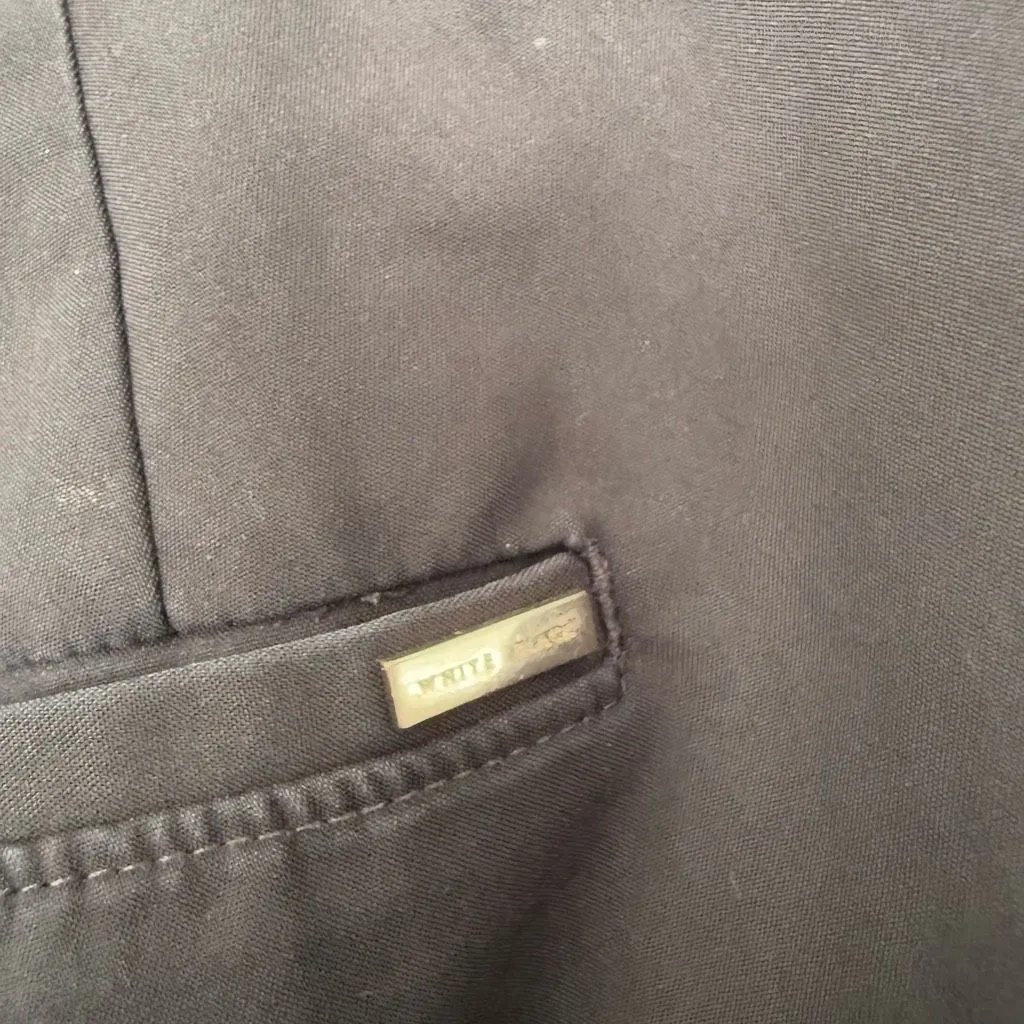 White House Black Market Women’s 10 5” Black Shorts Chino - Image 4