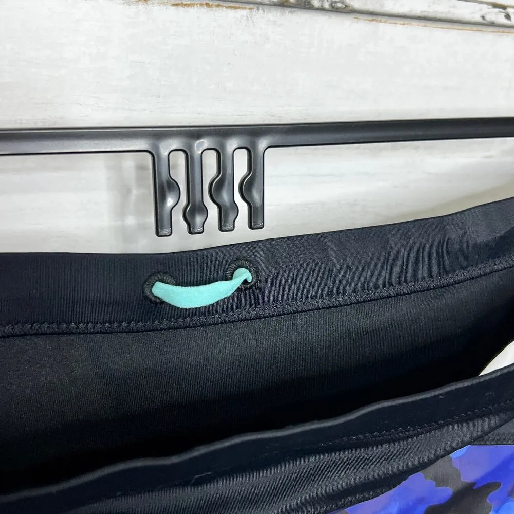 Athleta Freestyle Blue Camo Bikini Top and Bottom Size Large - Image 14