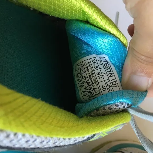 Asics GT-2000‎ V4 Silver/Turquoise/Lime Shoes - Image 5