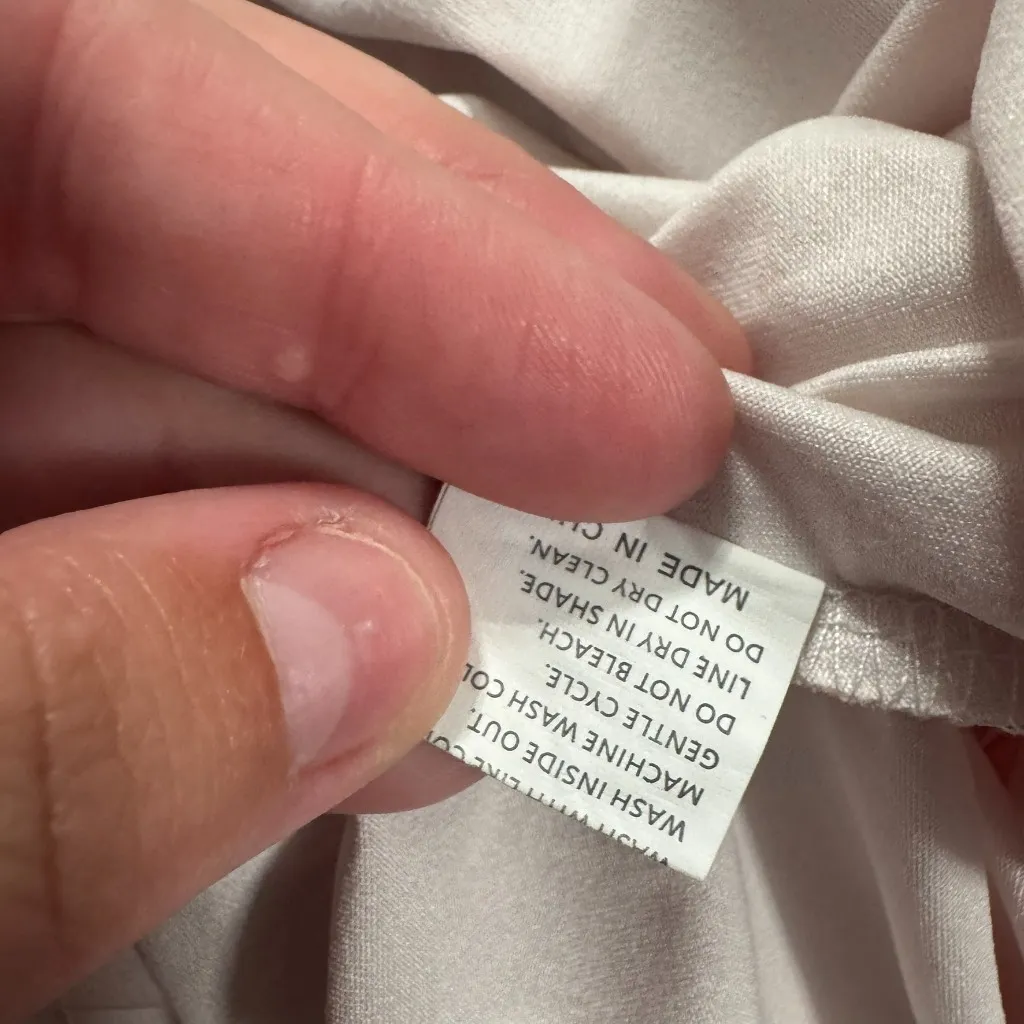 Unbranded Feather Print Pale Pink Sleeveless Long Midi Dress Women's Size XXL - Image 7