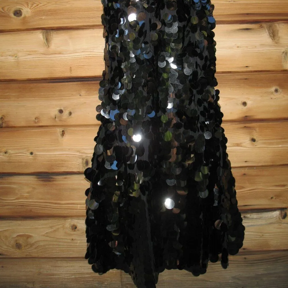 Mac Duggal 5959 Sleeveless Disc Sequin Gown Dress - Image 12