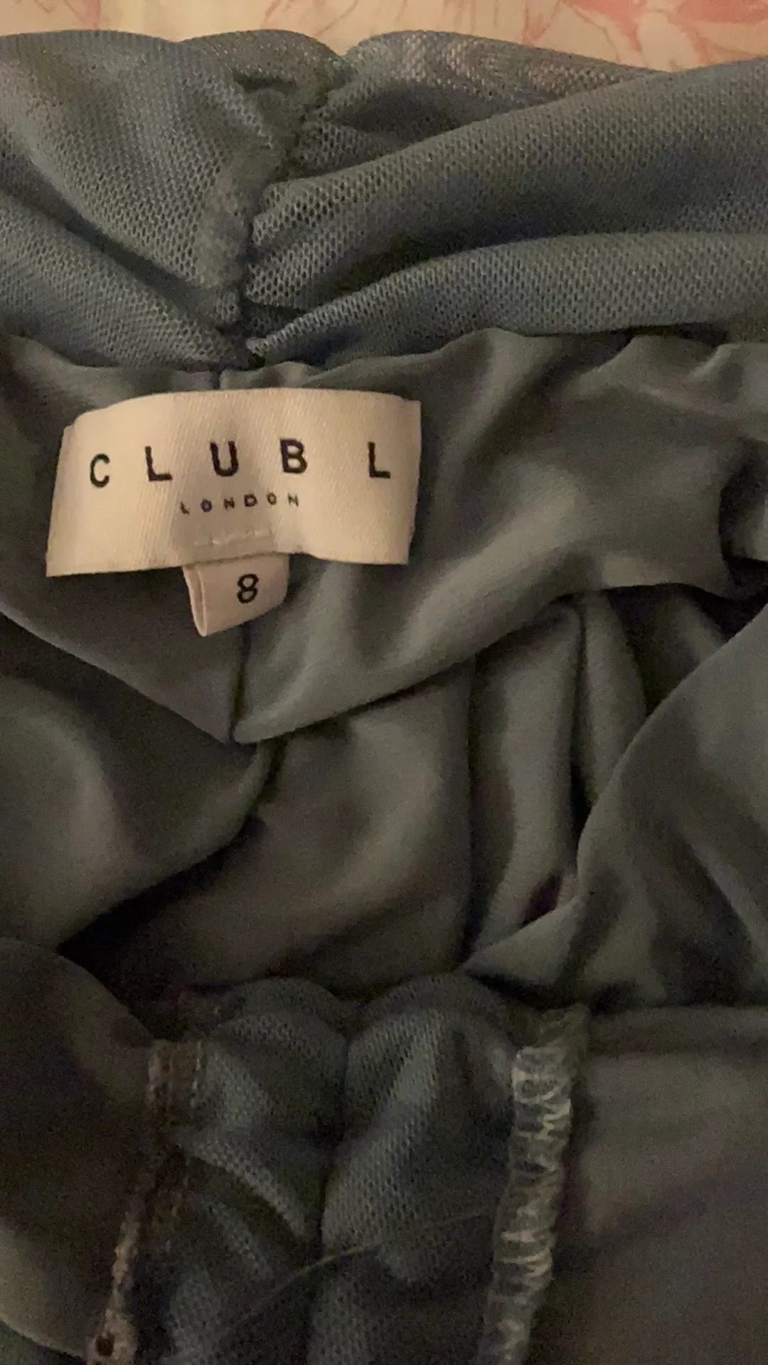 Blue CLUBL London Dress - Image 2