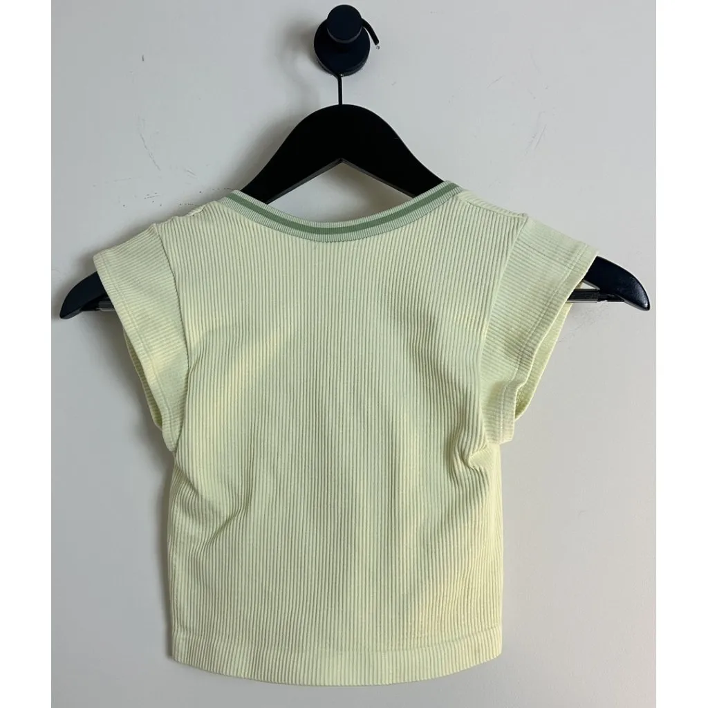 BDG Urban Outfitters Going for Gold Crop Top in Green Size X-Small/Small - Image 6