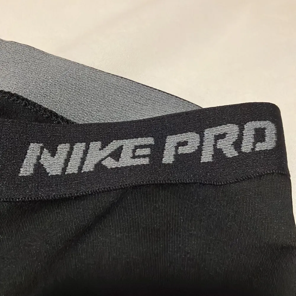 Nike  Pro Black Full-Length Tights KSU Size Large - Image 3