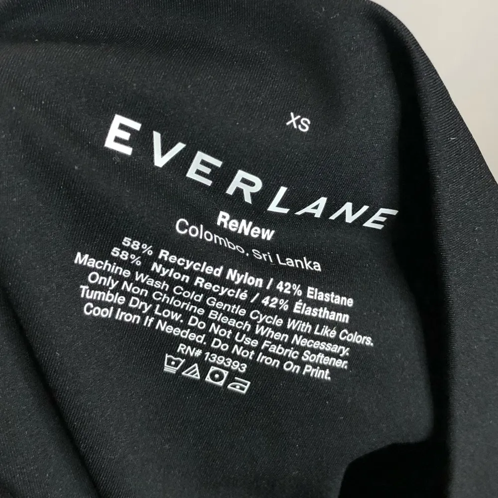 Everlane The Perform Renew Black Athletic Leggings XS - Image 34