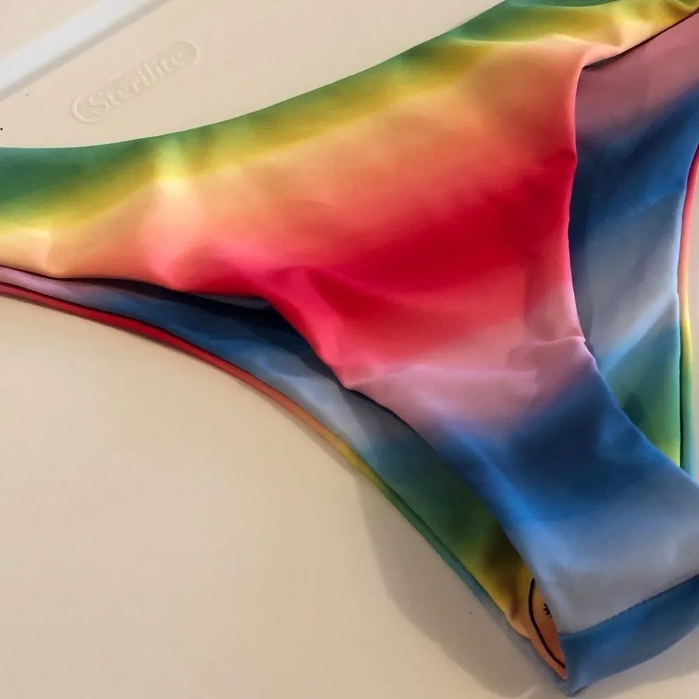 Yira Rainbow Bikini Bottom‎ nwt Yellow - Image 5