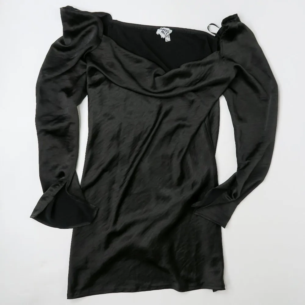 Princess Polly Lower Impact Star Power Mini Dress Black - US 8 - Image 8