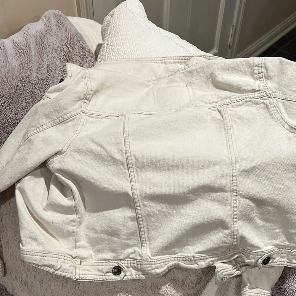 BBJ Los Angeles Cream Jacket Size M Size M - Image 10