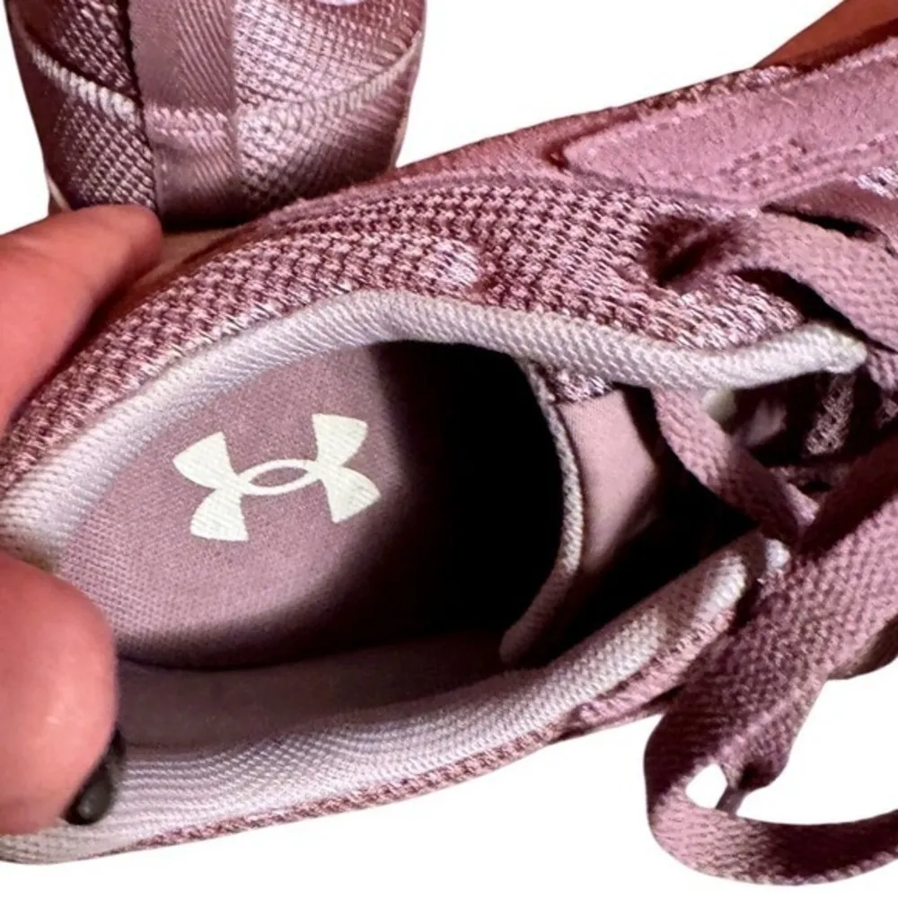 Under Armour Women's 10 Lilac Purple Athletic Running Shoes Sneakers - Image 5