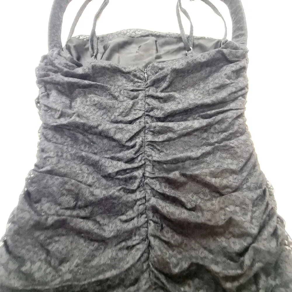 NBD Donita Mini Dress in Black Medium - Image 8