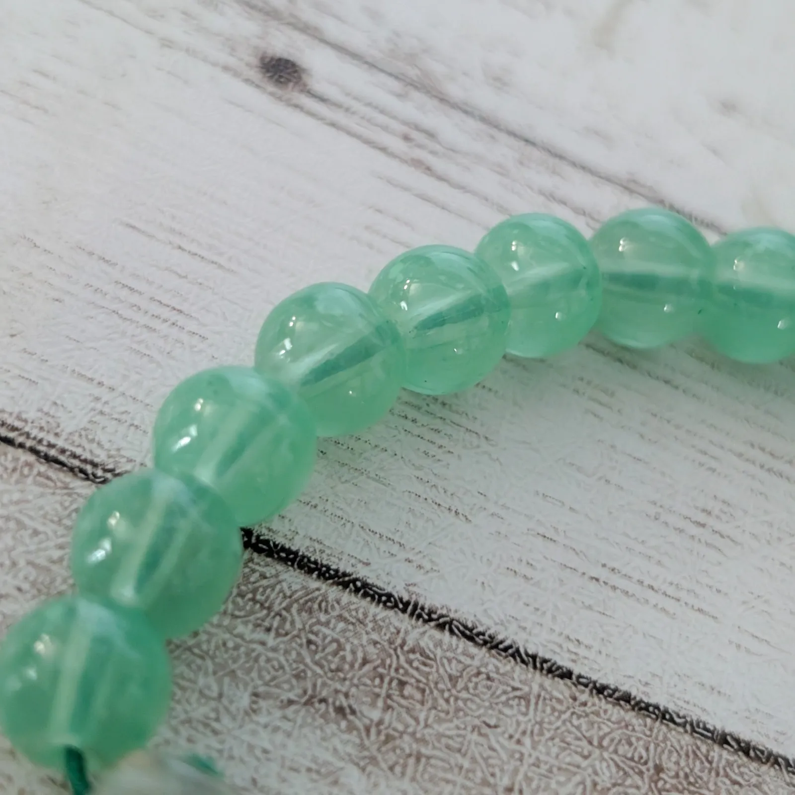 Stretch Bracelet with Success Charm Green - Image 5