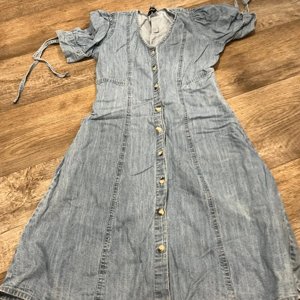 Sim & Sam xs denim dress - Image 3