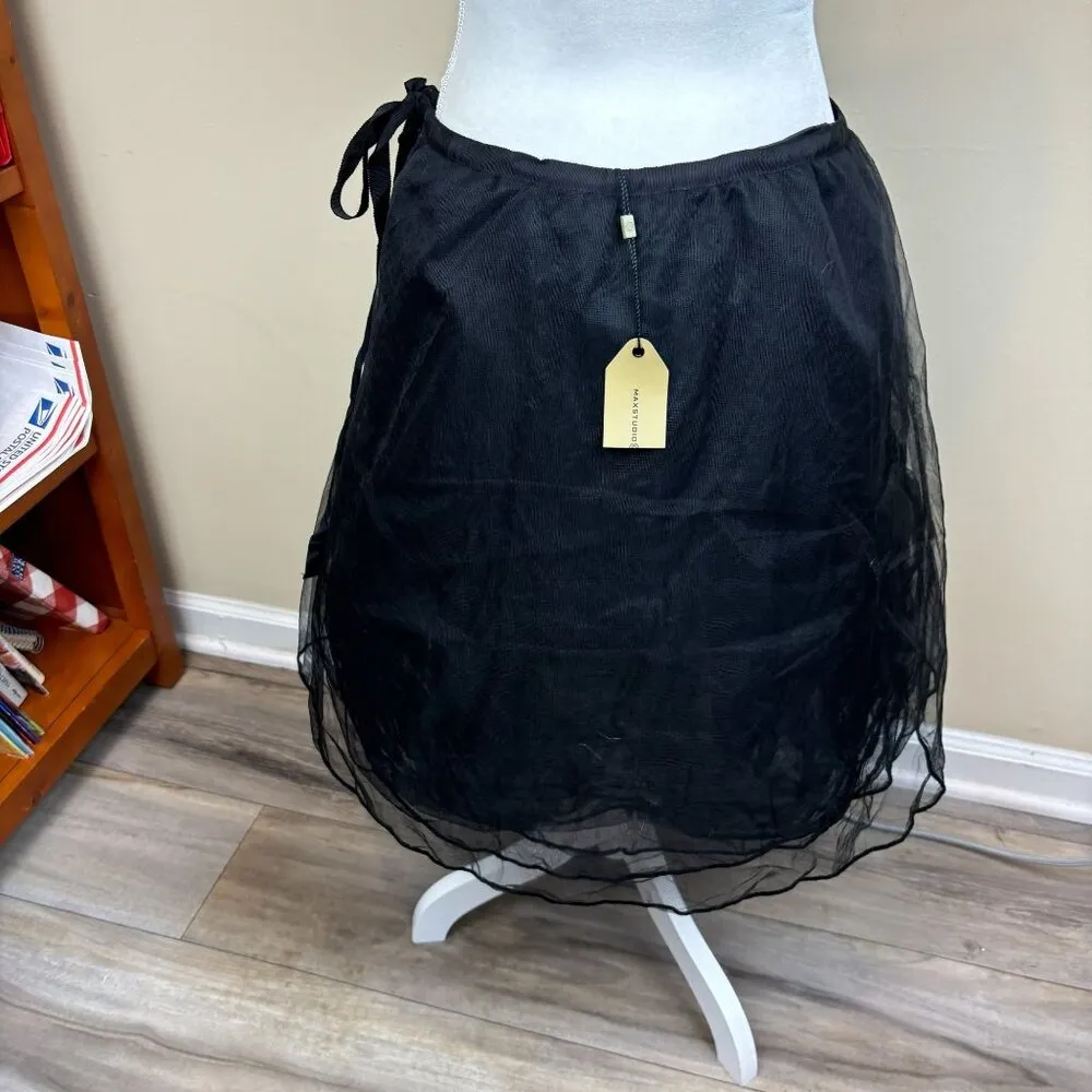 Max Studio layered skirt, size Medium, fairy, Whimsygoth, party, cocktail - Image 5