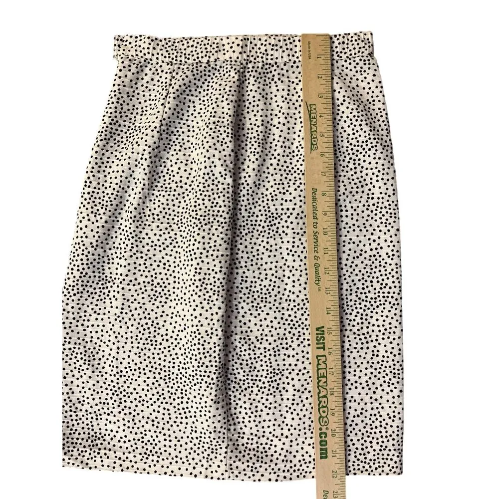 Vintage All That Jazz Skirt Womens S? Used Polka Dot - Image 10