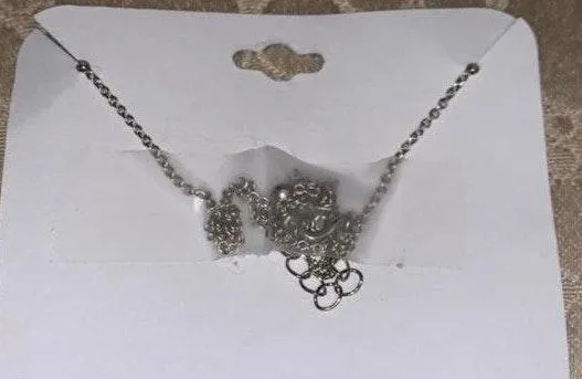 Capricorn Constellation Pendant Necklace Silver - Image 3