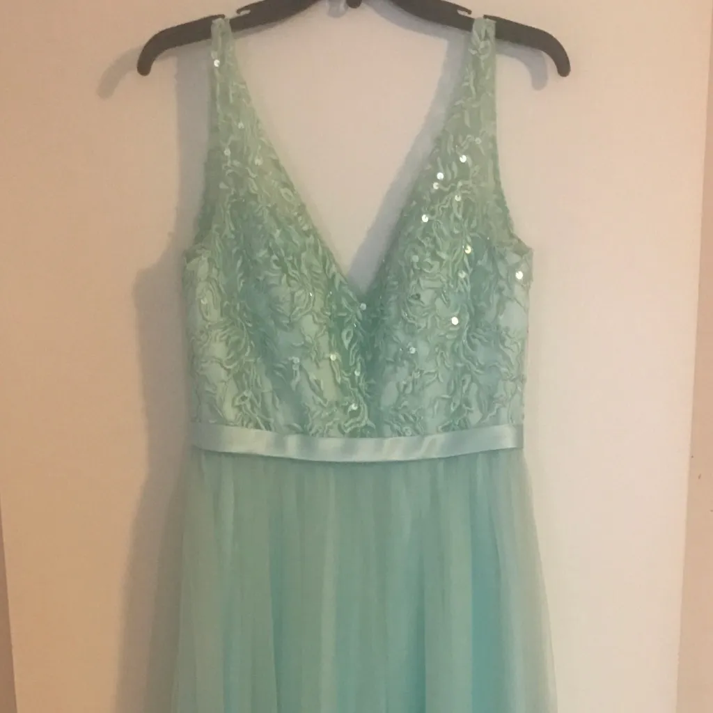 Morilee by Madeline Gardner dress. Green Size 8 - Image 2